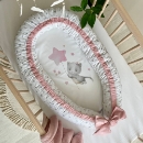 Protectie somn – Baby Nest Pink Cat